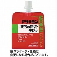 アリナミン製薬 アリナミン メディカルバランス アップル風味 100ml パウチ 6袋/箱（ご注文単位1箱）【直送品】