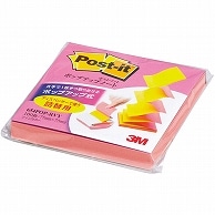 3M ポスト・イット ポップアップノート 詰替用 75×75mm ツインカラー(グアバ/ビビットイエロー) 654POP-RVY 1冊（ご注文単位1冊）【直送品】