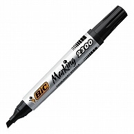 BIC 油性マーカー パーマネントマーカー ECO 2300 黒 PM2300-BLK1P 12本/セット（ご注文単位1セット）【直送品】