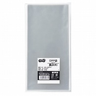 TANOSEE OPP袋 フラット 長3(大) 125×250mm 1000枚/箱（ご注文単位1箱）【直送品】