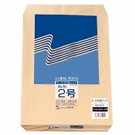 ピース R40再生紙クラフト封筒 テープのり付 角2 85g/㎡ 845 100枚/袋（ご注文単位1袋）【直送品】