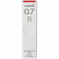 三菱鉛筆 シャープ替芯 ユニ 0.7mm B ULS0740B 40本/個（ご注文単位1個）【直送品】