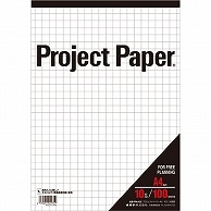 日本ノート オキナ プロジェクトペーパー A4 10mm方眼 100枚 PPA40S 1冊（ご注文単位1冊）【直送品】