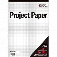 日本ノート オキナ プロジェクトペーパー A4 5mm方眼 100枚 PPA45S 1冊（ご注文単位1冊）【直送品】