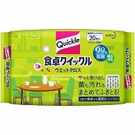 花王 食卓クイックル ウエットクロス 20枚/袋（ご注文単位1袋）【直送品】