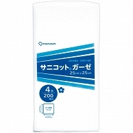 丸三産業 サニコットガーゼ 25×25cm 200枚/袋（ご注文単位1袋）【直送品】