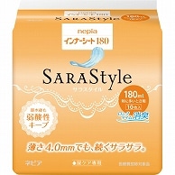 王子ネピア ネピア インナーシート180 特に多いとき用 10枚/袋（ご注文単位1袋）【直送品】