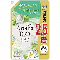 ライオン ソフラン アロマリッチ エリー つめかえ用 特大 950ml 1パック（ご注文単位1パック）【直送品】