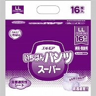 カミ商事 エルモア いちばん パンツ スーパー LL 16枚/袋（ご注文単位1袋）【直送品】