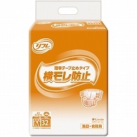 リブドゥコーポレーション リフレ 簡単テープ止めタイプ 横モレ防止 小さめM 32枚 3個/袋（ご注文単位1袋）【直送品】