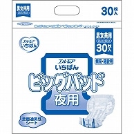 カミ商事 エルモア いちばん ビッグパッド 夜用 30枚 4個/袋（ご注文単位1袋）【直送品】