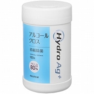 富士フイルム Hydro Ag+アルコールクロス(アルコール80％) 専用ボトル (100枚入用) 1本（ご注文単位1本）【直送品】