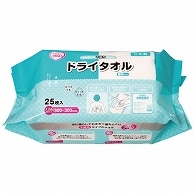 カミ商事 エルモアいちばん ドライタオル 厚手 25枚/袋（ご注文単位1袋）【直送品】