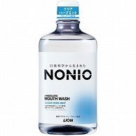 ライオン NONIO マウスウォッシュ クリアハーブミント 本体 1000ml 1本（ご注文単位1本）【直送品】