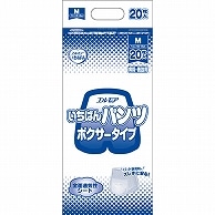 カミ商事 エルモア いちばん パンツ ボクサータイプ M 20枚/袋（ご注文単位1袋）【直送品】