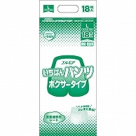 カミ商事 エルモア いちばん パンツ ボクサータイプ L 18枚/袋（ご注文単位1袋）【直送品】