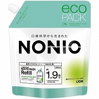 ライオン NONIO マウスウォッシュ スプラッシュシトラスミント 詰替用 950ml 1パック（ご注文単位1パック）【直送品】