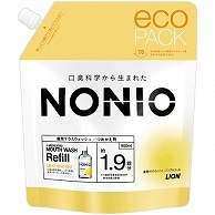 ライオン NONIO マウスウォッシュ ライトハーブミント 詰替用 950ml 1パック（ご注文単位1パック）【直送品】