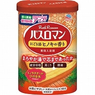 アース製薬 バスロマン にごり浴 ヒノキの香り 600g 1本（ご注文単位1本）【直送品】