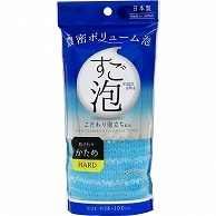 東和産業 すご泡IV ナイロンタオル かため ブルー 1枚（ご注文単位1枚）【直送品】