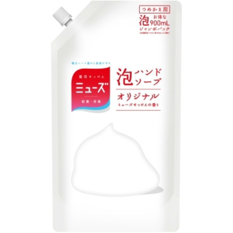 レキットベンキーザー・ジャパン　泡ミューズオリジナルジャンボ詰替900ML 1個（ご注文単位1個）【直送品】