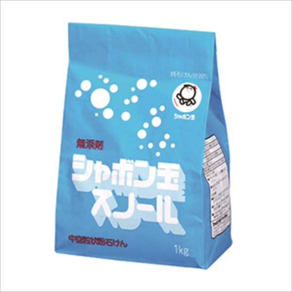 シャボン玉石けん　スノール　袋入　1KG 1個（ご注文単位1個）【直送品】