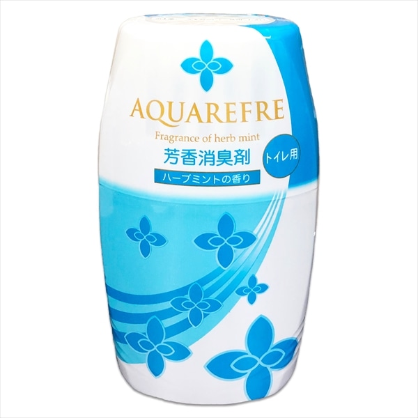 ライオンケミカル　アクアリフレ　トイレ用芳香消臭剤　ハーブミント　400ML 1個（ご注文単位1個）【直送品】