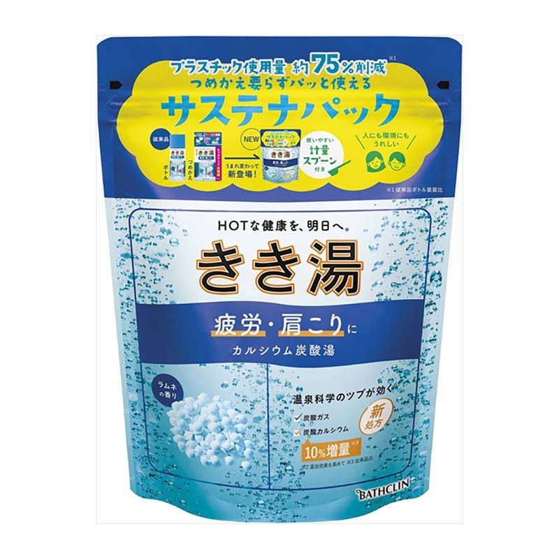 バスクリン　きき湯　カルシウム炭酸湯　360G 1個（ご注文単位1個）【直送品】