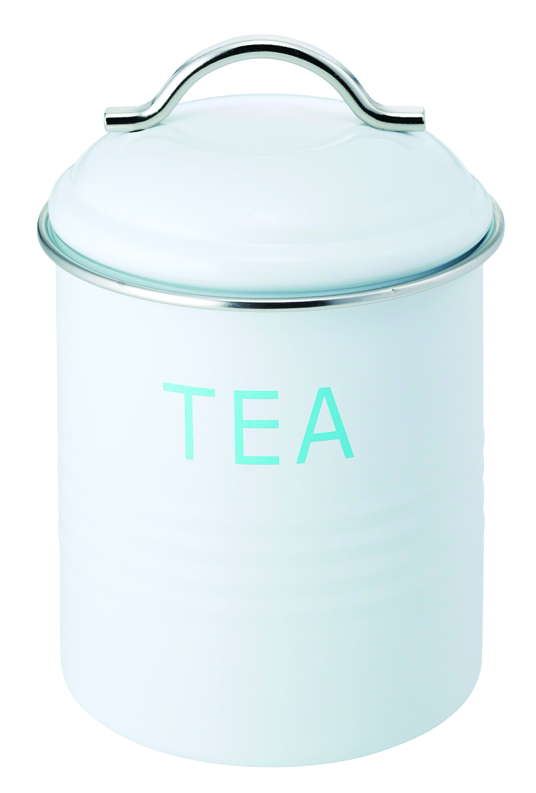 バーネットキャニスター 白 TEA 1個（ご注文単位1個）【直送品】