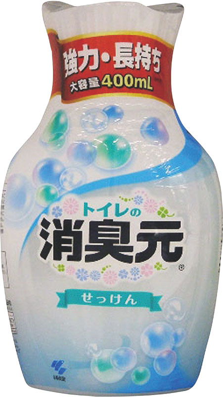 小林製薬 トイレの消臭元 せっけん 400ml 1個（ご注文単位1個）【直送品】