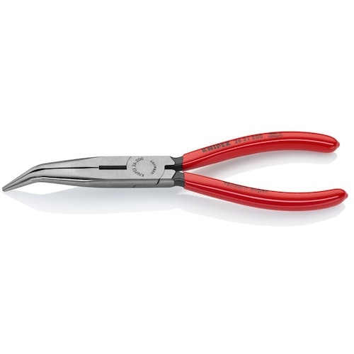 トラスコ中山 KNIPEX 先曲ロングラジオペンチ 200mm　446-7566（ご注文単位1個）【直送品】