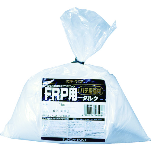 トラスコ中山 サンデーペイント ポリベストパテ用基材タルク 1kg（ご注文単位1個）【直送品】