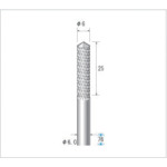 トラスコ中山 ナカニシ 超硬ルーターカッタ- 刃径6mm　476-4285（ご注文単位1本）【直送品】