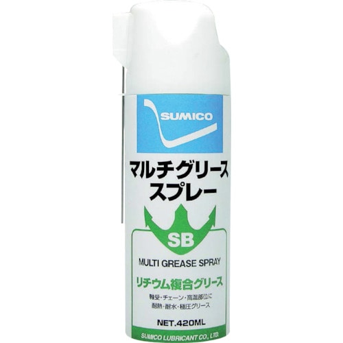 トラスコ中山 住鉱 SBマルチグリーススプレー 420ml（ご注文単位1本）【直送品】