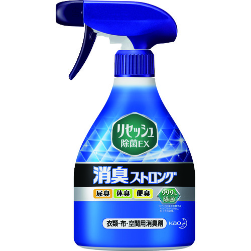 トラスコ中山 Kao リセッシュ除菌EX 消臭ストロング 本体370ml（ご注文単位1個）【直送品】