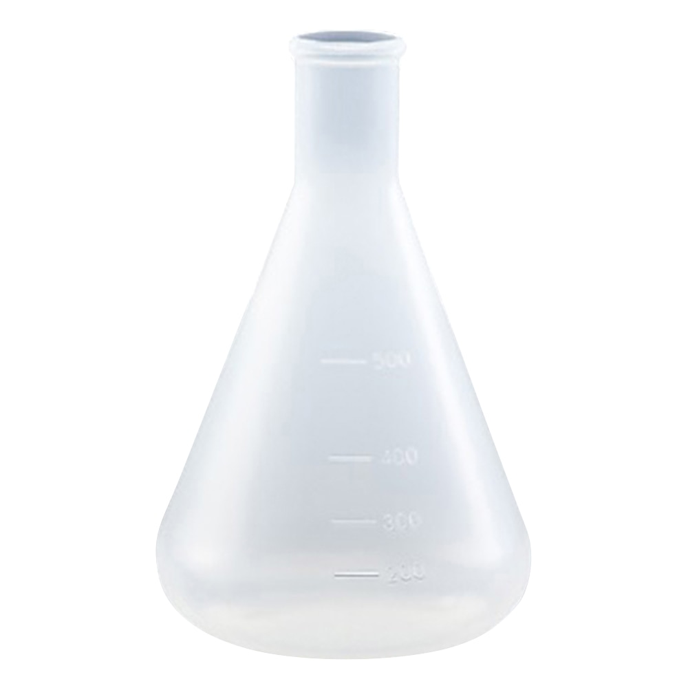 ニッコー・ハンセン PP三角フラスコ 500mL 1個　3033-02 1個（ご注文単位1個）【直送品】