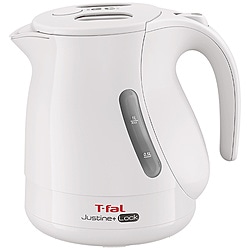 T-fal　ティファール ジャスティン プラス ロック ホワイト  ホワイト KO4421JP ［1.0L］ 1個（ご注文単位1個）【直送品】