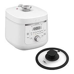 T-fal　ティファール T-falラクラ・クッカー旨み電気圧力鍋 ホワイト4L CY3611JP 1個（ご注文単位1個）【直送品】