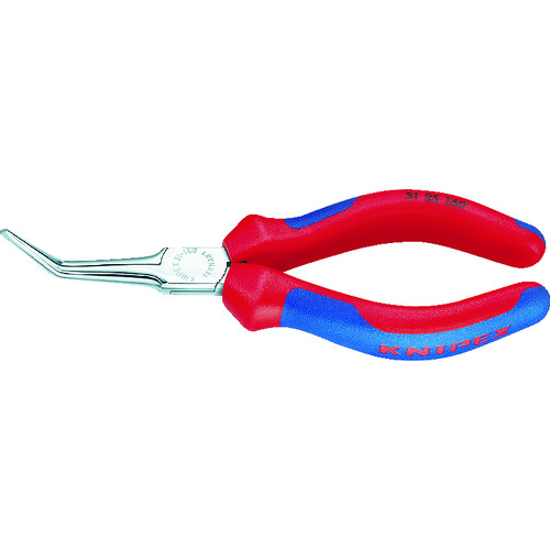 トラスコ中山 KNIPEX 3125-160 45゜先曲ニードルノーズプライヤー（ご注文単位1個）【直送品】