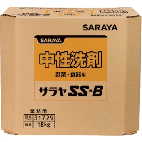 トラスコ中山 サラヤ サラヤSS-B18kg八角BIB（ご注文単位1個）【直送品】