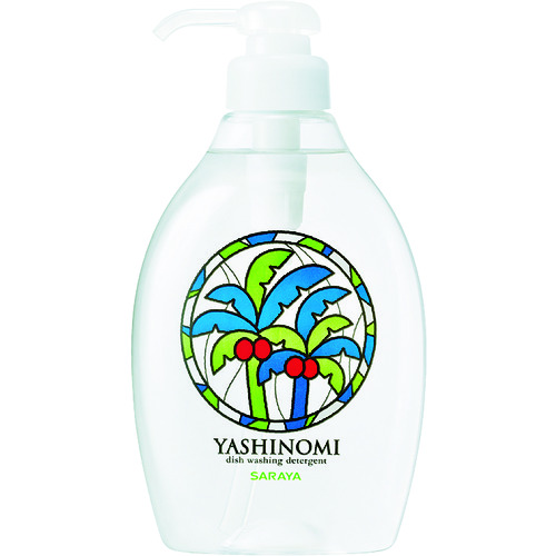 トラスコ中山 サラヤ 中性洗剤 ヤシノミ洗剤30968 500ml（ご注文単位1個）【直送品】