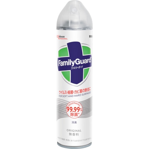 トラスコ中山 ジョンソン ファミリーガード除菌スプレー 無香料 300ml 業務用 336-5125  (ご注文単位1本) 【直送品】