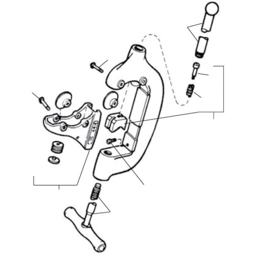 トラスコ中山 RIDGID C-508-X ハウジング F/44-S（ご注文単位1パック）【直送品】