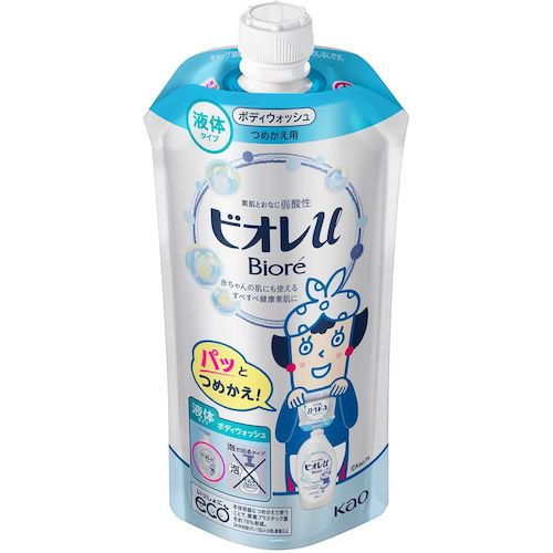 トラスコ中山 Kao Kao ビオレU 詰め替え 340ml 578-7300  (ご注文単位1個) 【直送品】