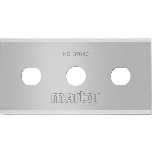 トラスコ中山 martor 特殊用カッター用替刃 INDUSTRIAL BLADE 37040 10枚入（ご注文単位1パック）【直送品】