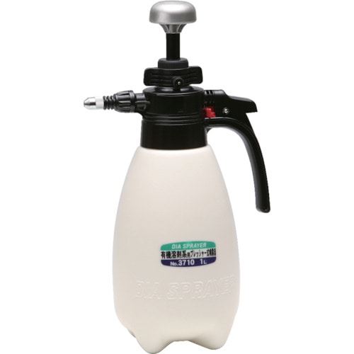 トラスコ中山 フルプラ 有機溶剤系プレッシャー式噴霧器1000ml（ご注文単位1個）【直送品】