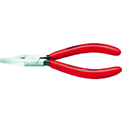 トラスコ中山 KNIPEX 3711-125 精密機械用グリッププライヤー 広平125mm（ご注文単位1個）【直送品】