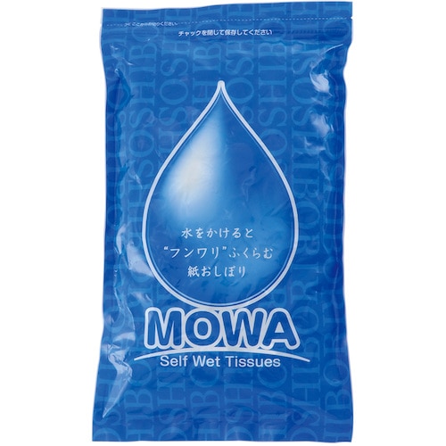 トラスコ中山 大黒 圧縮おしぼり MOWA 200個入（業務用） 236-8113  (ご注文単位1袋) 【直送品】