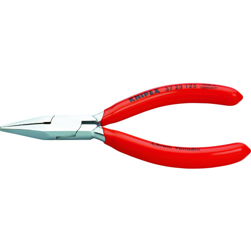 トラスコ中山 KNIPEX 3723-125 時計細工用アジャスティングプライヤー（ご注文単位1個）【直送品】