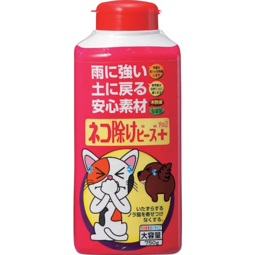 トラスコ中山 トヨチュー ネコ除けビーズ＋α750g（ご注文単位1個）【直送品】